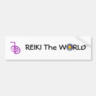 Coche Pegatina para el parachoques de REIKI