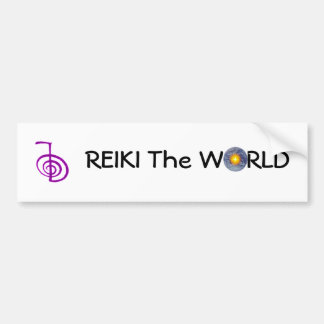 Coche Pegatina para el parachoques de REIKI