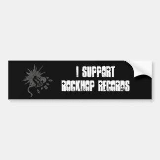 COCHE PEGATINA PARA EL PARACHOQUES DE ROCKHOP