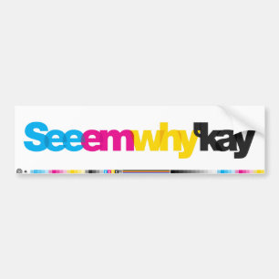 Coche Pegatina para el parachoques de SeeEmWhy'Kay