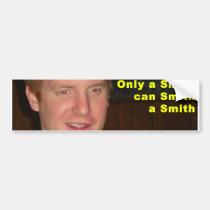 Coche Pegatina para el parachoques de Smith