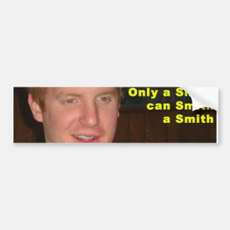 Coche Pegatina para el parachoques de Smith