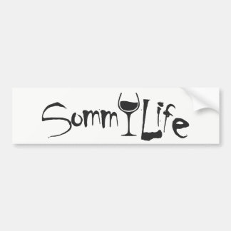 Coche Pegatina para el parachoques de SommLife
