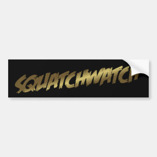 Coche Pegatina para el parachoques de SQUATCHWATCH