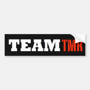 Coche Pegatina para el parachoques de TeamTMR