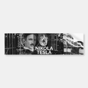 Coche Pegatina para el parachoques de Tesla