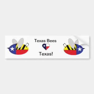 Coche Pegatina para el parachoques de Texas