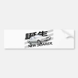 Coche Pegatina para el parachoques de Toyota Soarer Z20