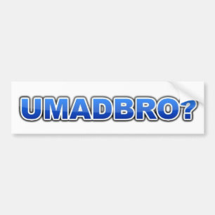 Coche Pegatina para el parachoques de UMADBRO