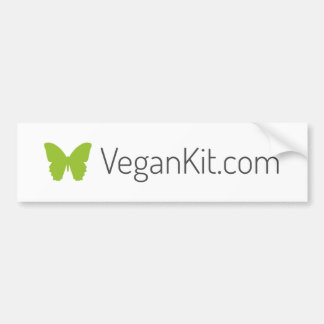 Coche Pegatina para el parachoques de VeganKit