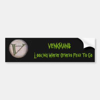 Coche Pegatina para el parachoques de Venkman