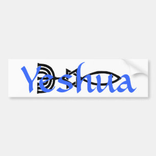 Coche Pegatina para el parachoques de Yeshua