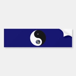 Coche Pegatina para el parachoques de Yin y de Yang