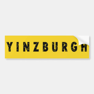 Coche Pegatina para el parachoques de Yinzburgh