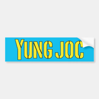 Coche Pegatina para el parachoques de Yung Joc