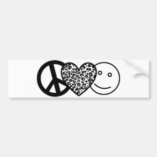 Coche Pegatina para el parachoques del amor y de la