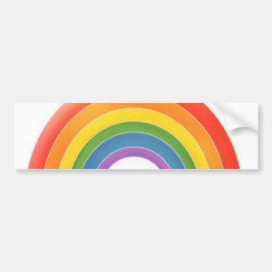 Coche Pegatina para el parachoques del arco iris