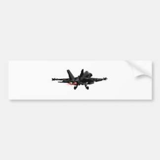 Coche Pegatina para el parachoques del avión de combate
