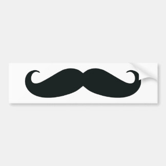 Coche Pegatina para el parachoques del bigote