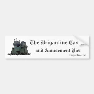 Coche Pegatina para el parachoques del castillo del