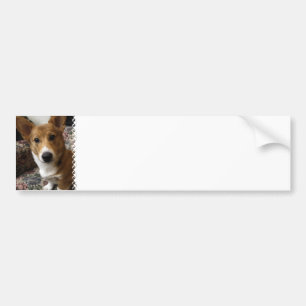 Coche Pegatina para el parachoques del Corgi del
