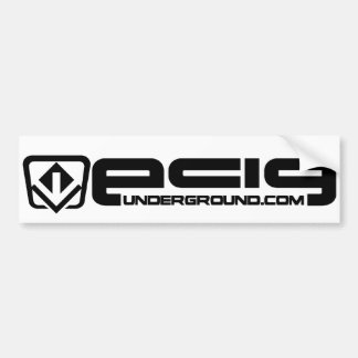 Coche Pegatina para el parachoques del ECU