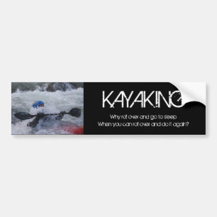 Coche Pegatina para el parachoques del kajak