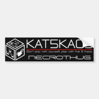 Pegatina para el parachoques del Kat 5 Kaos