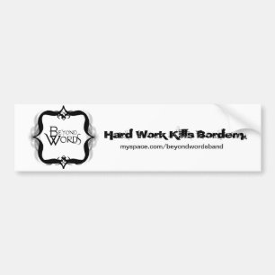 Coche Pegatina para el parachoques del logotipo