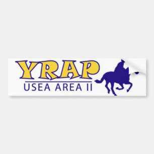 Coche Pegatina para el parachoques del logotipo de YRAP