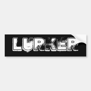 Coche Pegatina para el parachoques del lurker