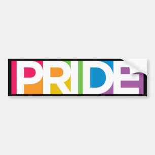 Coche Pegatina para el parachoques del orgullo gay