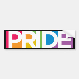 Coche Pegatina para el parachoques del orgullo gay