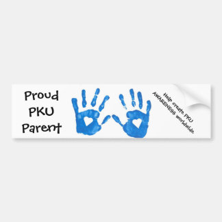 Coche Pegatina para el parachoques del padre de PKU