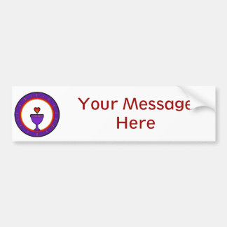 Coche Pegatina para el parachoques del personalizable de