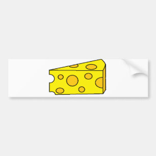 Coche Pegatina para el parachoques del queso