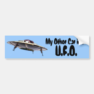 Coche Pegatina para el parachoques del UFO
