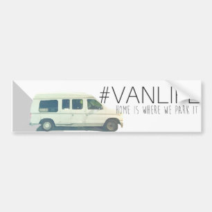 Coche Pegatina para el parachoques del #VANLIFE