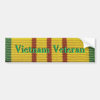 Coche Pegatina para el parachoques del veterano de
