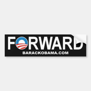 Coche Pegatina para el parachoques "delantera" de Barack