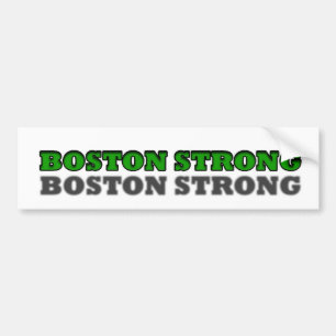 Coche Pegatina para el parachoques fuerte de Boston