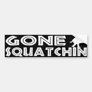 Coche Pegatina para el parachoques ida de Squatchin