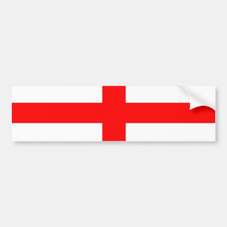 Coche Pegatina para el parachoques inglesa de la bandera