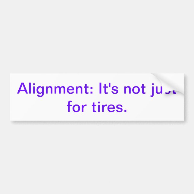 Coche Pegatina para el parachoques inspiradora - fans de (Frente)