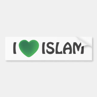 Coche Pegatina para el parachoques - Islam del amor de I