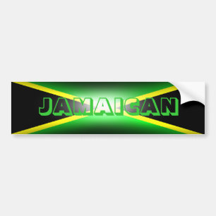 Coche Pegatina para el parachoques jamaicana de Jamaica