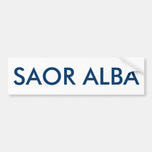 Coche Pegatina para el parachoques libre gaélica Alba d