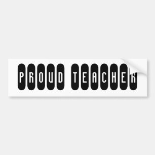 Coche Pegatina para el parachoques orgullosa del