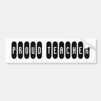 Coche Pegatina para el parachoques orgullosa del