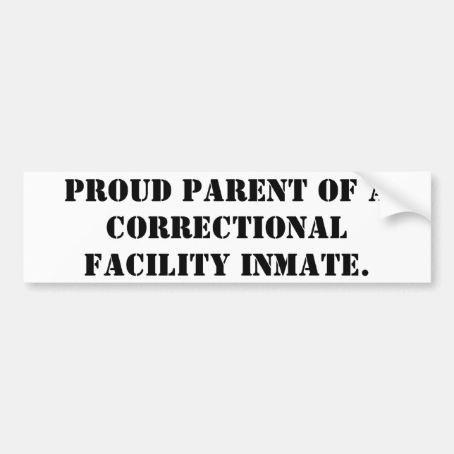 Coche Pegatina para el parachoques parental del orgullo (Frente)